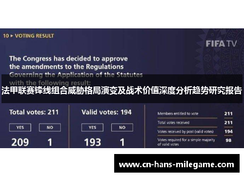 法甲联赛锋线组合威胁格局演变及战术价值深度分析趋势研究报告